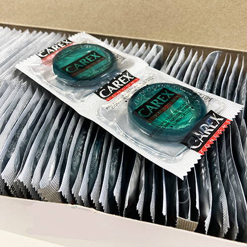 CAREX卡瑞斯青蘋果香型保險套(144枚散裝)