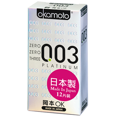OKAMOTO岡本003極薄保險套 12入裝