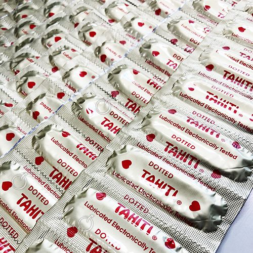 TAHITI甜蜜顆粒型保險套(144散裝)批發價供應