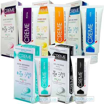 XCREME超快感潤滑液組合5款(保險套可用)